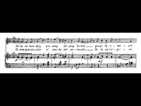 Francisco Santiago - Ano Kaya Ang Kapalaran (audio + sheet music)