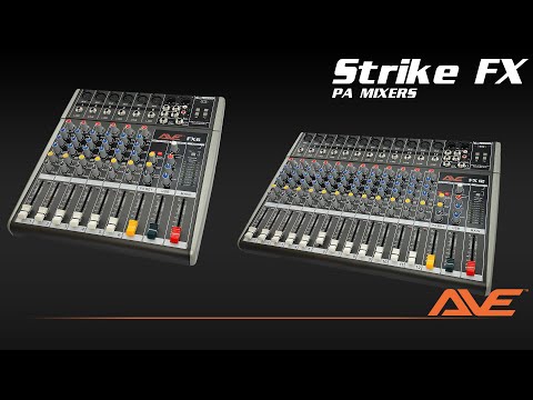 AVE Strike-FX12 Mixer with FX and USB 12 Channel 2021-22 image 11