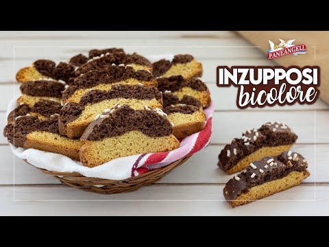 BISCOTTI INZUPPOSI BICOLORE MARCHIGIANI Ricetta Facile - Fatto in Casa da Benedetta