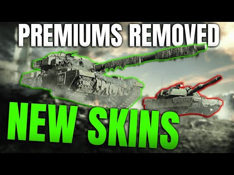 Premiums Removed + Insane Tank Skins...