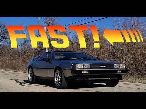 FASTEST DeLorean I have ever seen!