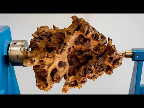 Woodturning - Lava wood 🔥