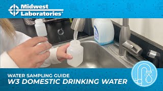 Water Sampling Guide - W3 Domestic Drinking Water