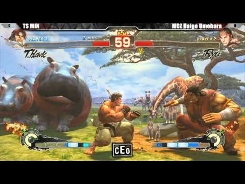 SSF4 AE2012 Top 24 TS MIN vs MCZ Daigo Umehara - CEO 2012 Tournament