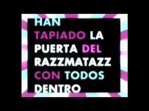 Megaafonía - Han Tapiado La Puerta de Razzmatazz (Lyrics Video)