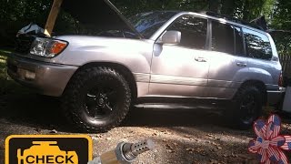How To Replace O2 Sensor - Bank 2 Sensor 1 "Code P0155" (Land Cruiser 100 Series)