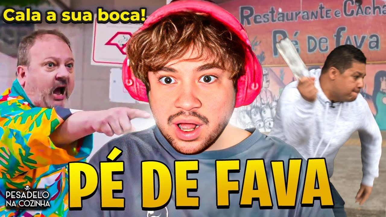 O EPISÓDIO MAIS FAMOSO DESSE PROGRAMA! - React (Pesadelo na Cozinha)