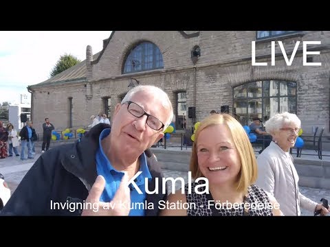 2017-08-26 Återinvigning av Kumla station - Förberedelse och öppet hus [LIVE]