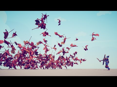 CONQUERER vs 100x EVERY UNIT - Totally Accurate Battle Simulator TABS