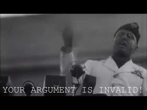 Il Duce gives his stance on Greece