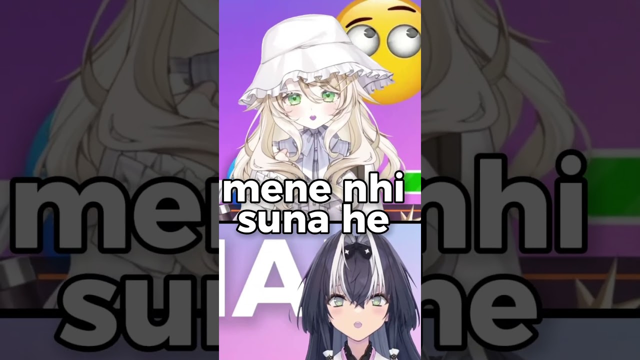 Suna hai..Suna hai....? Nhi suna!! 😂|| Amashiro Ayane - Waconne India Vtuber #vtuber #emojichallenge