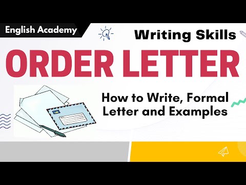 download lagu mp3 mp4 How To Make Order Letter, download lagu How To Make Order Letter gratis, unduh video klip How To Make Order Letter