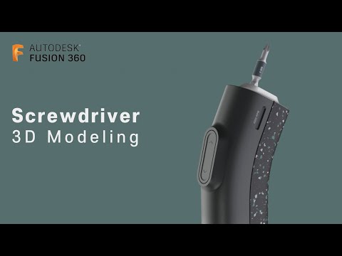 Fusion360 Screwdriver 3D modeling | 퓨전360 Screwdriver 3D 모델링