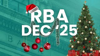 RATE HIKE BEFORE THE HOLIDAYS? RBA Update December 2025
