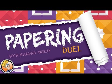 Cover your walls in Papering Duel — Fun & Board Games with WEM