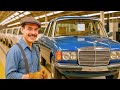 How The Mercedes Benz W123 Was Made In Their NOSTALGIC 70s Factory Step By Step Process