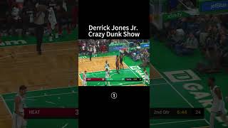 Derrick Jones Jr. Crazy Dunk Show！part 1 #nba