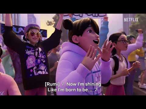HUNTR/X performing Golden