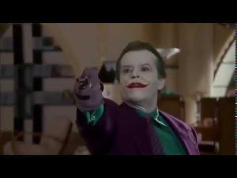 The Joker asks stupid questions.