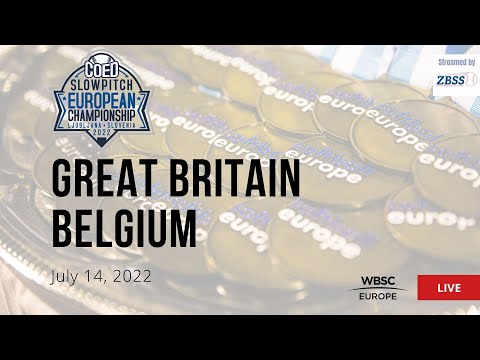 26 Coed Slowpitch European Championship - Great Britain VS Belgium