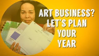 Planning My Year for my Art Business