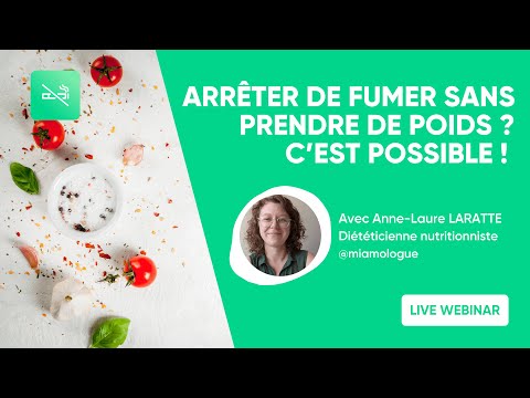 Webinar gratuit : Arrêter de fumer sans prendre de poids ? C’est possible !