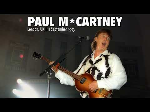 Paul McCartney - Live in London (September 11th, 1993)