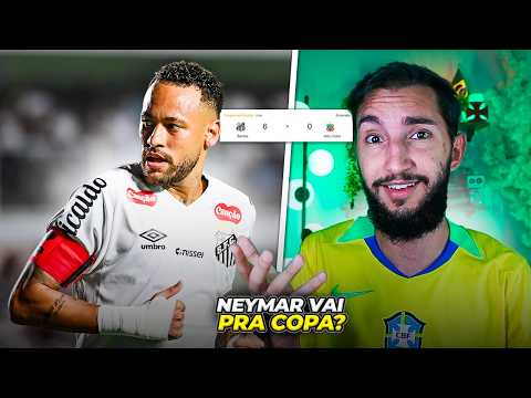 Santos 6 x 0 Velo Clube - NEYMAR AINDA PRA COPA DO MUNDO? 🏆🇧🇷