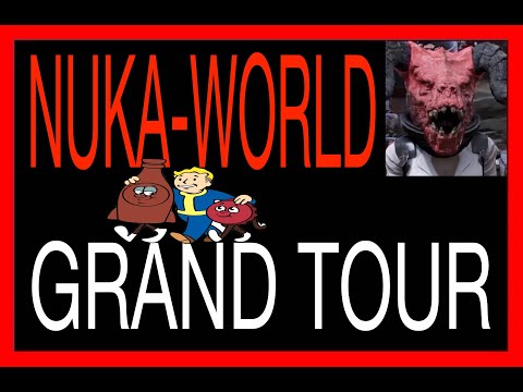 GRAND TOUR NUKA-WORLD walkthrough Fallout 76 livestream seeing all the places Nuka-World FO76
