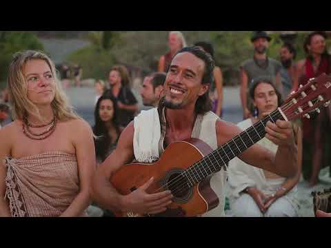 Shantaram and the Heart Movement ⋙⋘ Gracias a la vida ⋙⋘ sunset in Mermejita