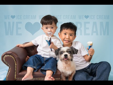 Studio Pet Photography : Shih Tzu and the Boys