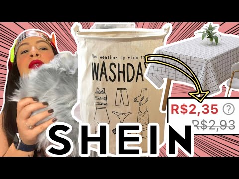 COMPRINHAS NA SHEIN PARA *CASA* - VALE A PENA?!