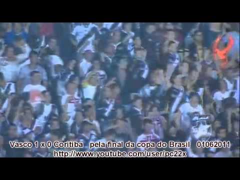 Vasco 1 x 0 Coritiba   pela final da copa do Brasil 01062011 HD