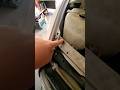 Fix your rattling hood: adjust your hood bumpstops