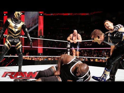 Mark Henry & Big Show vs. Gold & Stardust - WWE Tag Team Championship Match: Raw, Oct. 27, 2014