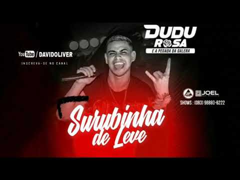 DUDU ROSA E A PEGADA DA GALERA - SURUBINHA DE LEVE - MÚSICA NOVA 2018 ABRIL