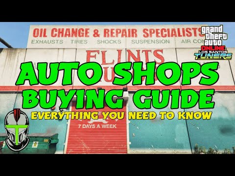 AUTO SHOPS BUYING GUIDE! EVERYTHING YOU NEED TO KNOW! Los Santos Tuners DLC! GTA Online!