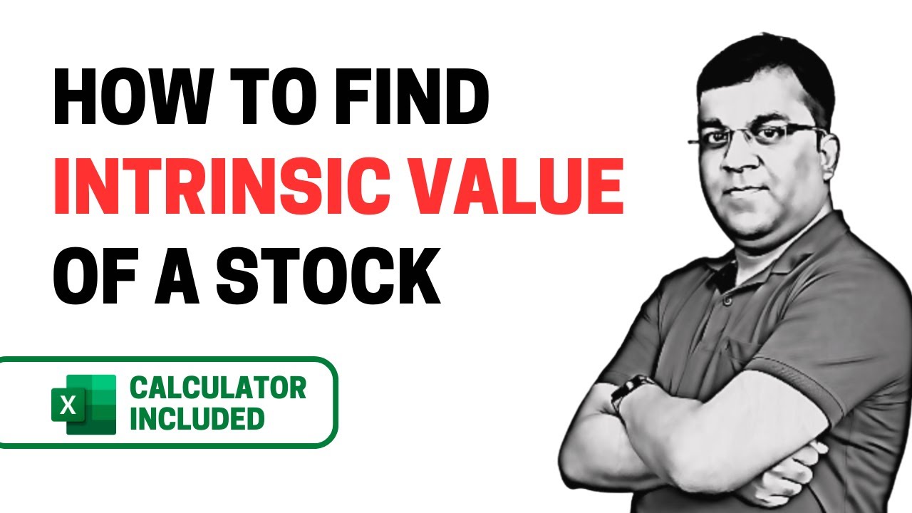 How to Find Intrinsic Value of a Stock | Excel Calculator | Calculate Intrinsic Value of Infosys