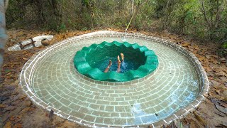 Building The Most Tunnel Underground Swimming Pool