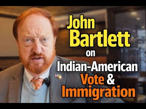 John Bartlett on Indian-American Vote, Immigration & NJ Special Election| India Abroad