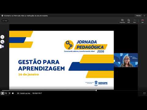 Formação Pedagógica 26.01.2026. COLÉGIO ESTADUAL JOSÉ GUIMARÃES LIMA-TELHA- SE