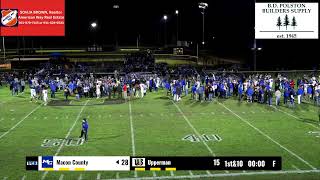 Macon County vs Upperman Round 2