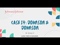 MAF661 CASE STUDY 24 JOHNSON JOHNSON