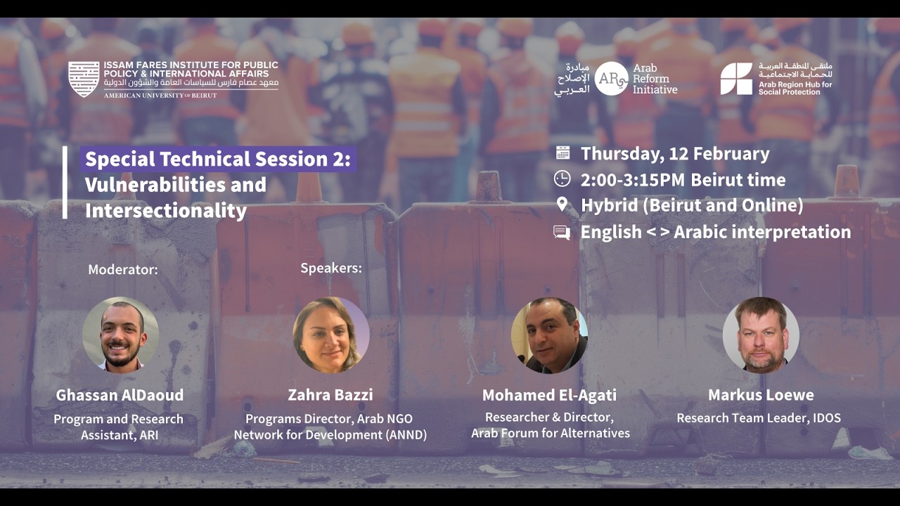 Special Technical Session 2: Vulnerabilities and Intersectionality