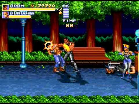 Streets of Rage Remake - STAGE 2,3 & 5 (ASSORTED CLIPS)