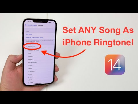 (2021) How to set ANY Song as iPhone Ringtone - Free and No Computer!