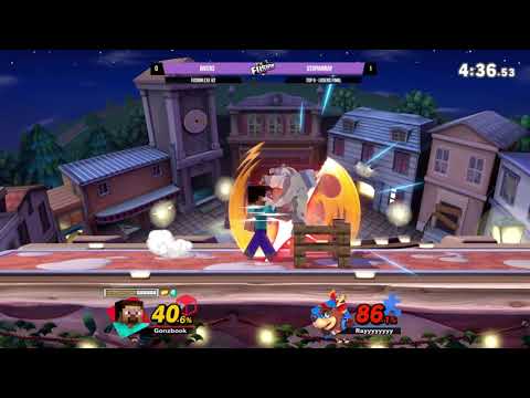 Fusion.exe 62 - UtopianRay (Banjo Kazooie) vs Rivers (Chrom, Diddy Kong, Steve) - Top 8 Losers Final