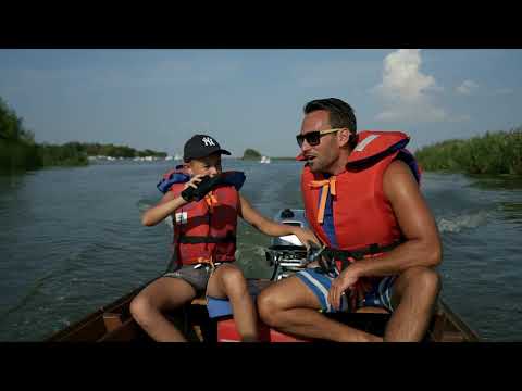 Le lac Tisza et la base de Kisköre en Hongrie
