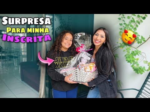 SURPRESA DE PÁSCOA PARA MINHA INSCRITA ! Maby Souza