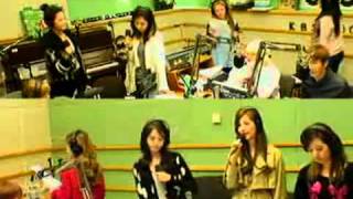 SNSD - Bomnal (How Great Is Your Love) @ Kiss the Radio Oct21.2011 GIRLS&#39; GENERATION Live